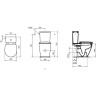 Бачок для унитаза IDEAL STANDARD Connect Cube E797101